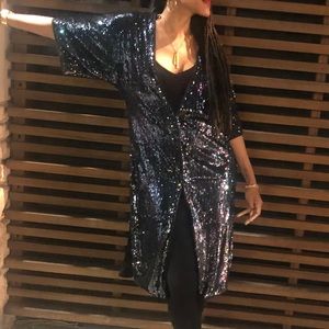 Forever 21 sequin Kimono